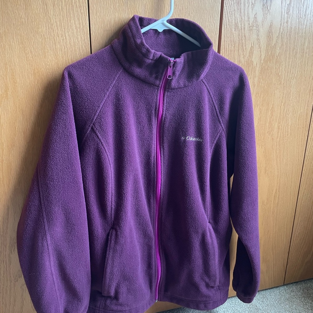 Columbia Purple Fleece Jacket